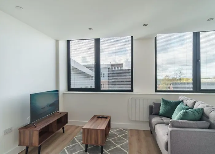 Zeni, Alexandra Rise Cool 1br Flat Mánchester