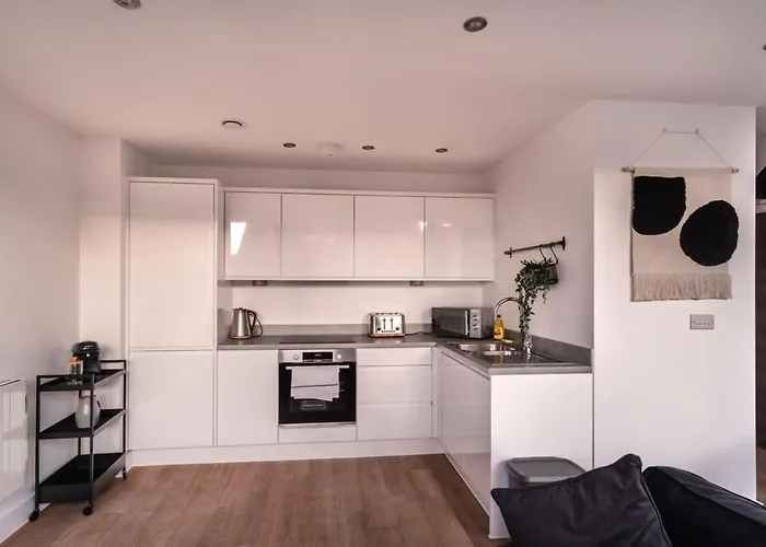 Stayzeni, Alexandra Rise Sleek 1 Bed Διαμέρισμα Μάντσεστερ
