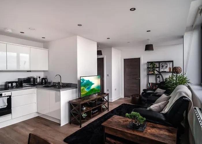 Stayzeni, Alexandra Rise Cosy 1br Flat * Manchester