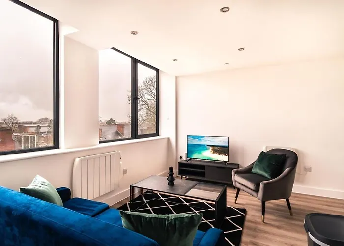 Stayzeni, Alexandra Rise Cool 1 Bed Manchester