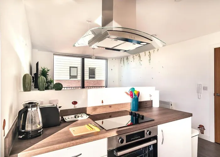 Spacious & Modern 1 Bed Manchester