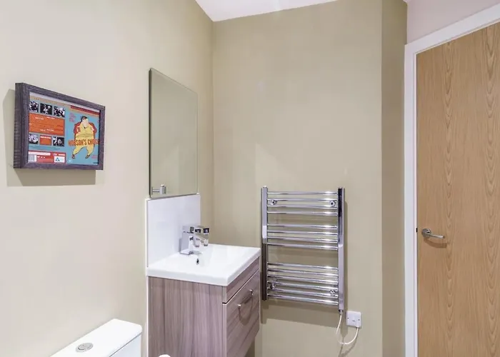 아파트 Bright & Modern 2 Bed Manchester Apartment 맨체스터