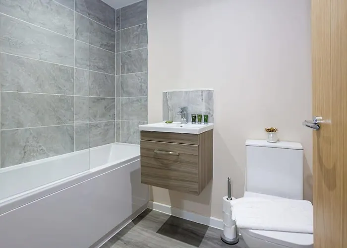 公寓 Modern 2 Bedroom 曼彻斯特