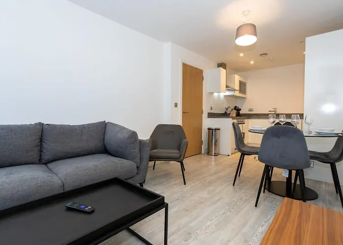 아파트 Smart 1 Bedroom In Salford 맨체스터