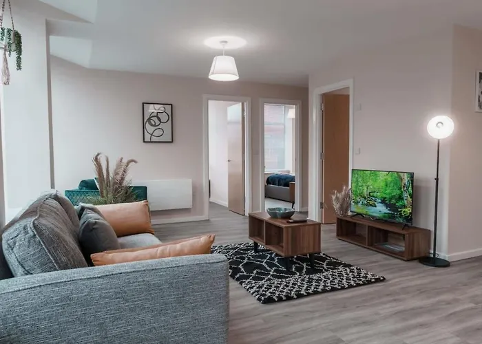 Contemporary 2 Bed - Sleeps 4 Lejlighed Manchester