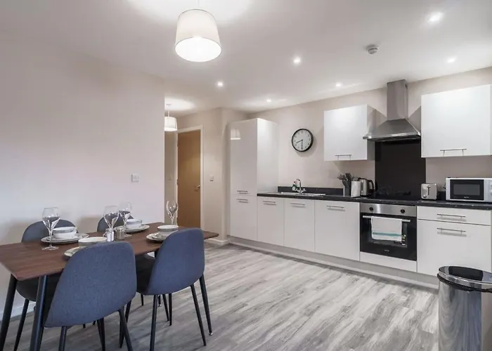 Lägenhet Bright 2 Bed - Sleeps 4 Manchester