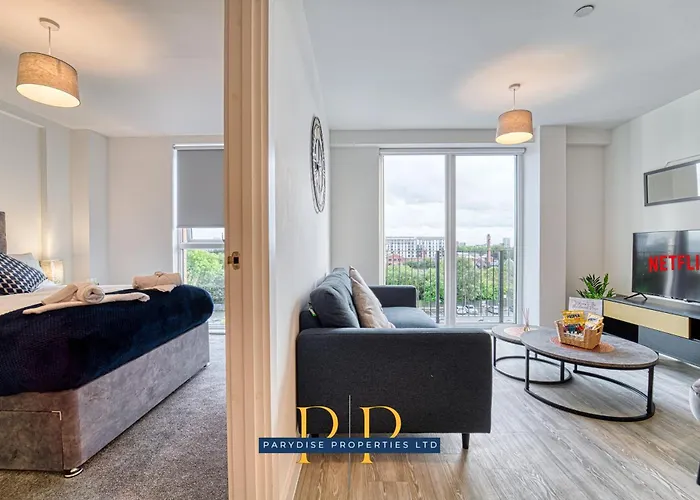Apartamento The Middlewood Plaza - By Parydise - Business Or Leisure Stays, Location, Sleeps 4, Salford