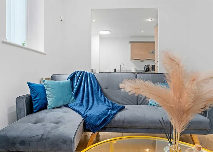 Apartamento Modern 2bed Northern Quarter, Long Stays, Contractors Manchester