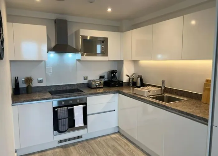 Apartmán Prime 2 Bedroom With Rooftop Terrace Manchester