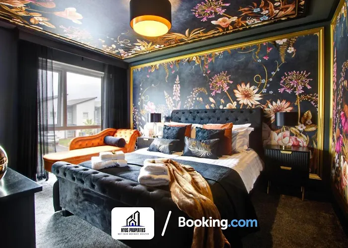 Сasa de vacaciones 3 Bedroom By Nyos Short Lets & Serviced With Garden Mánchester