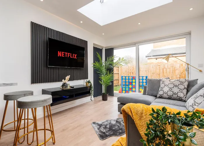 Stylish 4bd - Coop Live - Etihad - Parking - Ev Hébergement de vacances