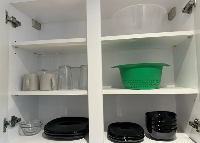 Penthouse Height Flat, View Balcony, Quiet, Free Wifi, Gym & Minimalistic Apartmán *