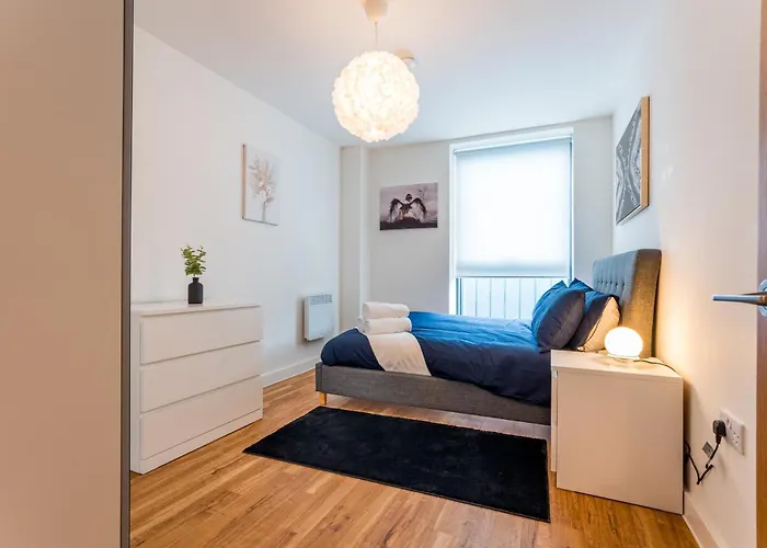 Апартаменты Drillzstays - Salford Quays Free Parking Манчестер
