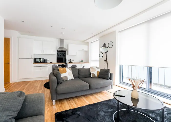 Apartament Drillzstays - Salford Quays Free Parking *