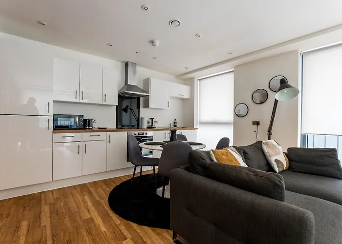 Drillzstays - Salford Quays Free Parking Апартаменты Манчестер
