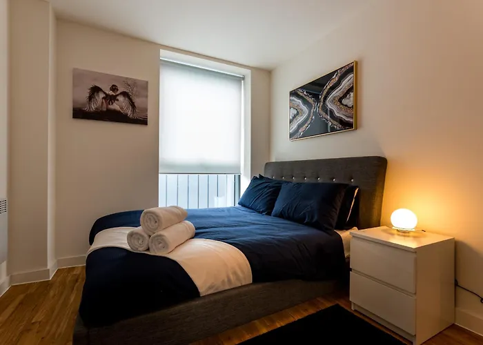 Apartament Drillzstays - Salford Quays Free Parking *