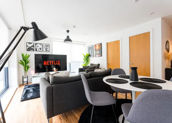 Drillzstays - Salford Quays Free Parking Apartament *