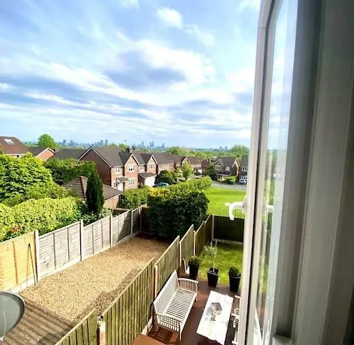 Feriehus View Large 5br Town House Parking Manchester