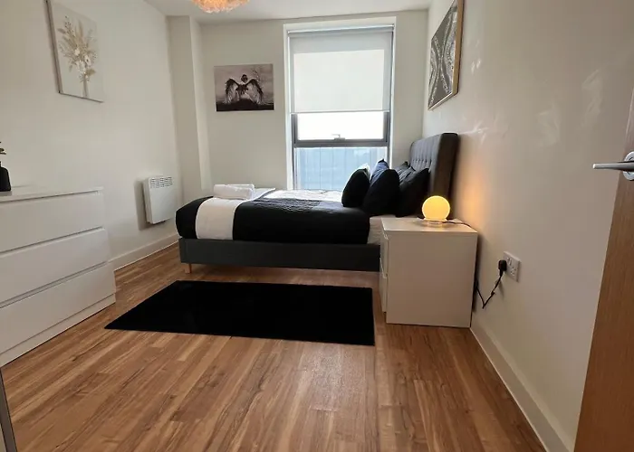 Apartament Drillzstays - Salford Quays Free Parking
