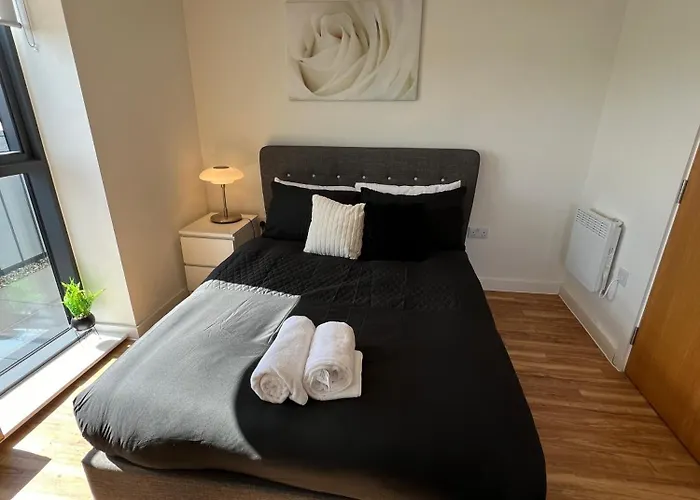 Drillzstays - Salford Quays Free Parking Апартаменты Манчестер
