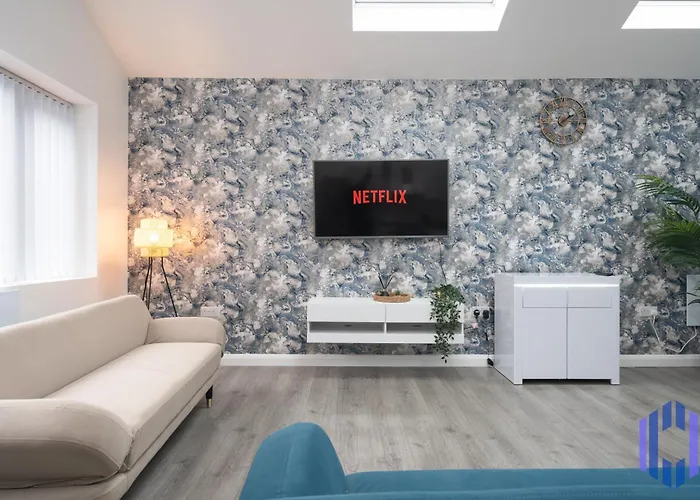 Feriehus Santorini Blues By Cefas - Free Parking - - Near Airport *