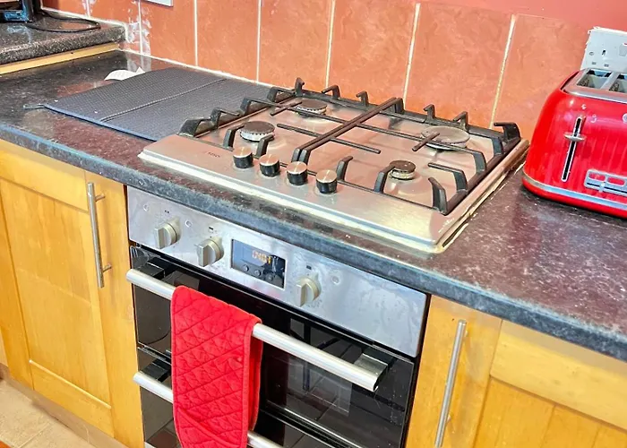 Lux Super King Private Bath Mediacity, Mufc, Salford Privatunterkunft *