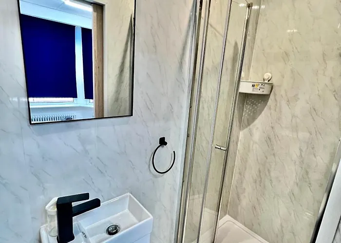 Habitación en casa particular Lux Super King Private Bath Mediacity, Mufc, Salford *