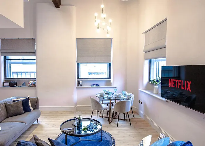 Apartment M1 Centre 3 Bed 3 Bath Luxe Penthouse Manchester