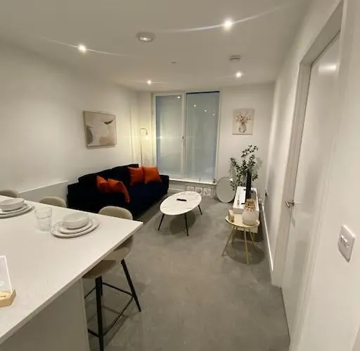 Lejlighed Modern Trafford 1br Apartment-free Parking-cinema Manchester