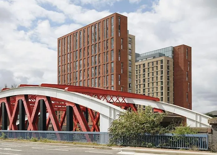 Modern Trafford 1br Apartment-free Parking-cinema Manchester