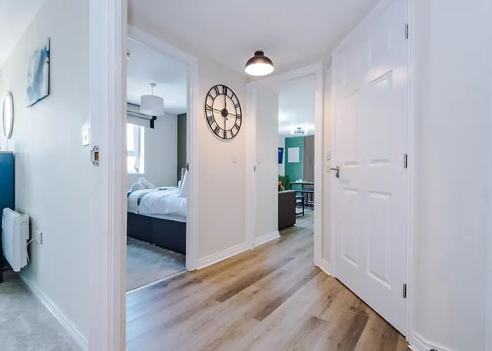 公寓 New! Stylish 2-bed In By 53 Degrees Property, Great Location - Sleeps 6!