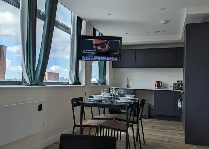 Lovely 1br Penthouse Near Mcr Stadiums * Manchester