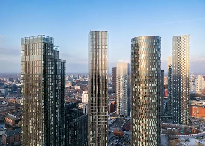 Ahg Luxury Tower Suite - Stunning City Views At Central Manchester