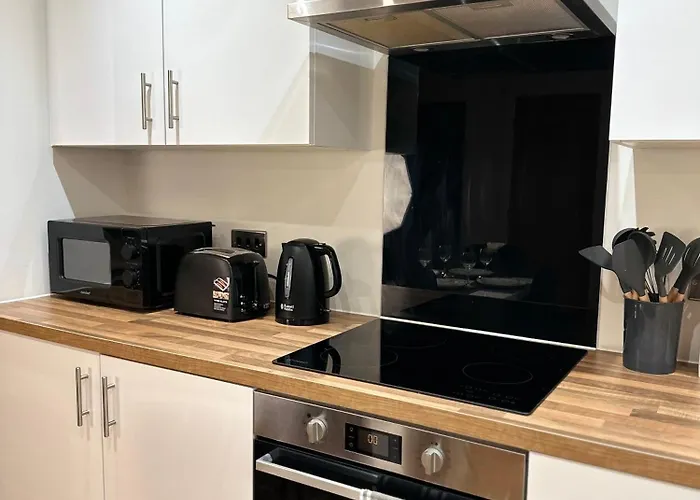 Apartmán Luxury 2-bed High-rise In With Parking Manchester