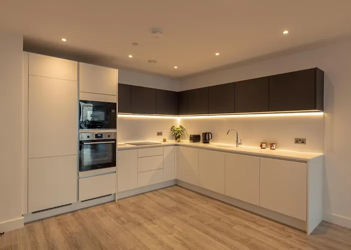 شقة Ahg Luxury Tower Suite - Stunning City Views At Central Manchester