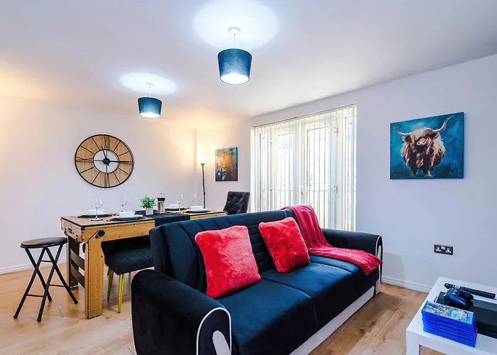 Lejlighed Comfy 2 Bedroom In Manchester, Pool Table And Ps4 *