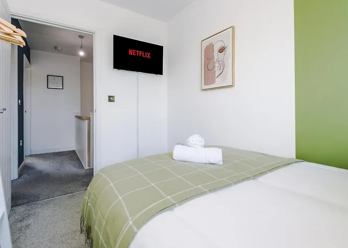 Vakantiehuis R&r - Modern Townhouse Near Etihad & Centre Manchester