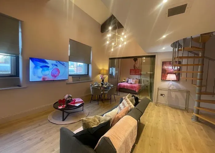 Apartmán Pretty Pink Posh Penthouse *