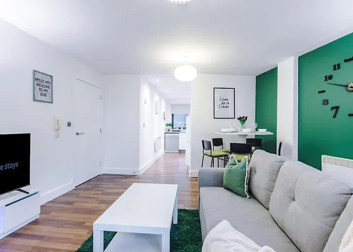 Appartement Spacious Deansgate Apartment, Free Park, Sleeps 8 *