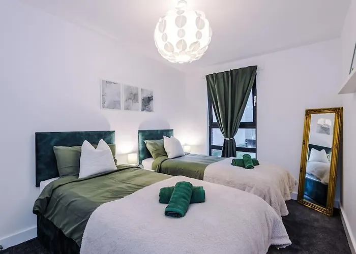 Appartement Spacious Deansgate Apartment, Free Park, Sleeps 8 Manchester