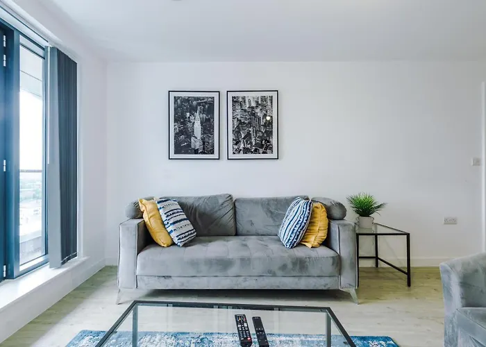 Apartmán Centre - Luxury Two Bedroom Manchester