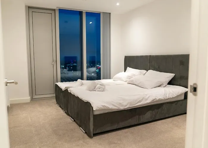 Luxury 2 Bed Penthouse With Stunning Views In Centre 曼彻斯特