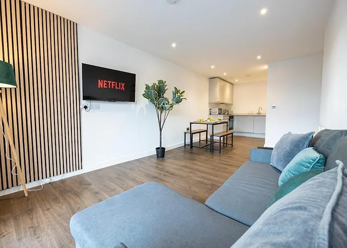 Manchestercentre , Salford, Lakeside Apartamento