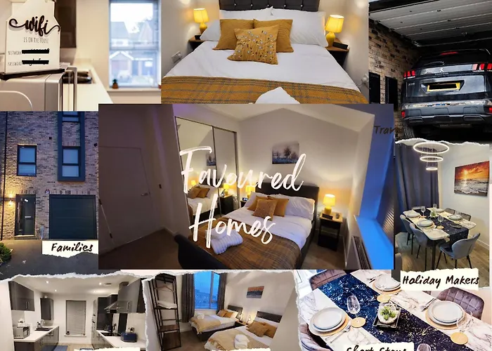 Prázdninový dům Beautifully Fab 3 Bedroom 4 Beds New 8 Guests Stretford Trafford Manchester