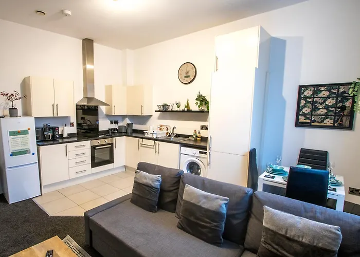 Ideal For Groups - Modern 2 Bedroom - Free Parking, Transit Links, Close To Stadiums 公寓 曼彻斯特