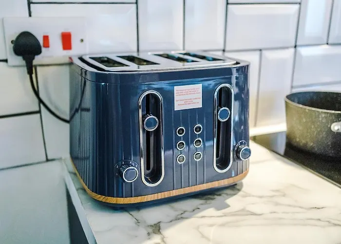 アパート Free Park, Sleeps 8, Stunning In Salford, Long Term Disc, Perfect For Groups マンチェスター