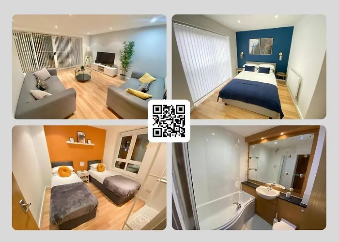 Large 5-bed Centre Townhouse With Secure Parking بيت للعطل