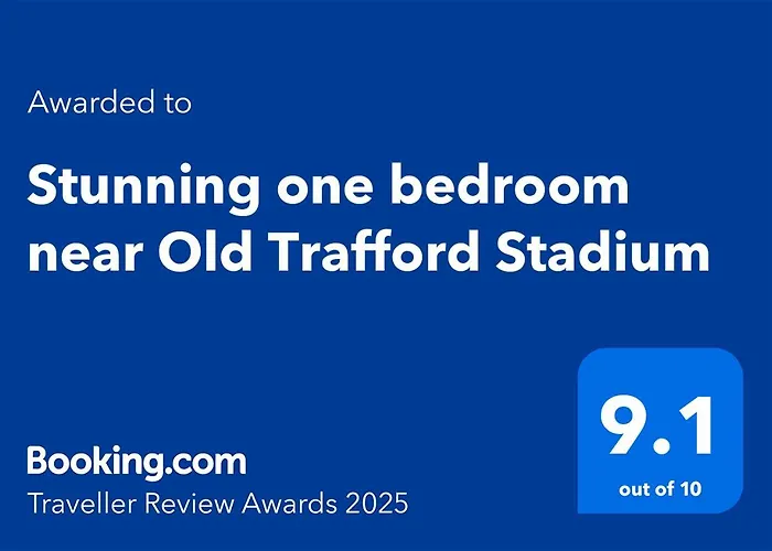 Stunning One Bedroom Near Old Trafford Stadium