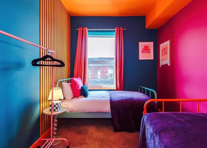 6-bed Funky Getaway Unique Vibes 펜션 맨체스터