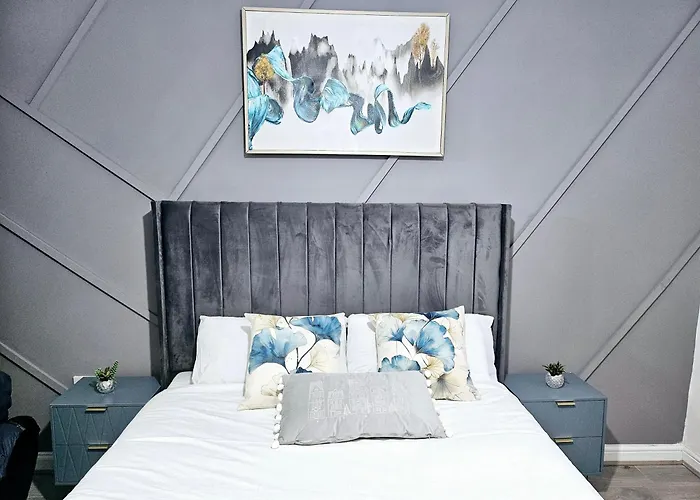 Stylish Spacious 1bd Apt-kingbed-10min Heaton Park * Manchester